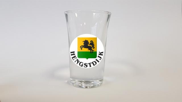 Borrel glaasjes wapen Hengstdijk