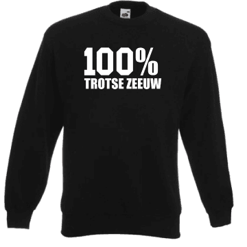 Sweater 100% trotse zeeuw