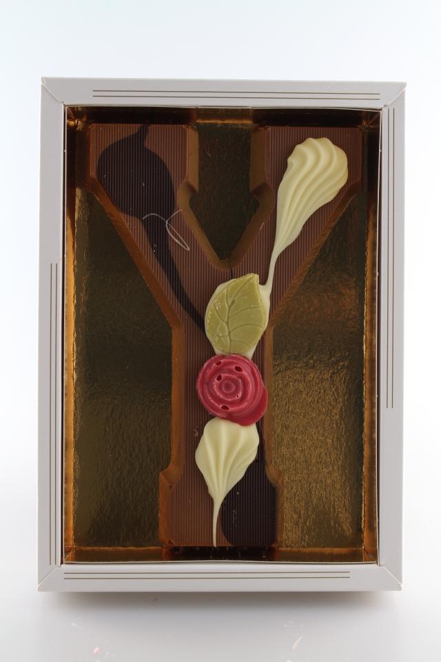 chocoladeletter melk y