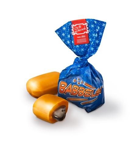 Babbels met zachte koffievulling (dispenser)