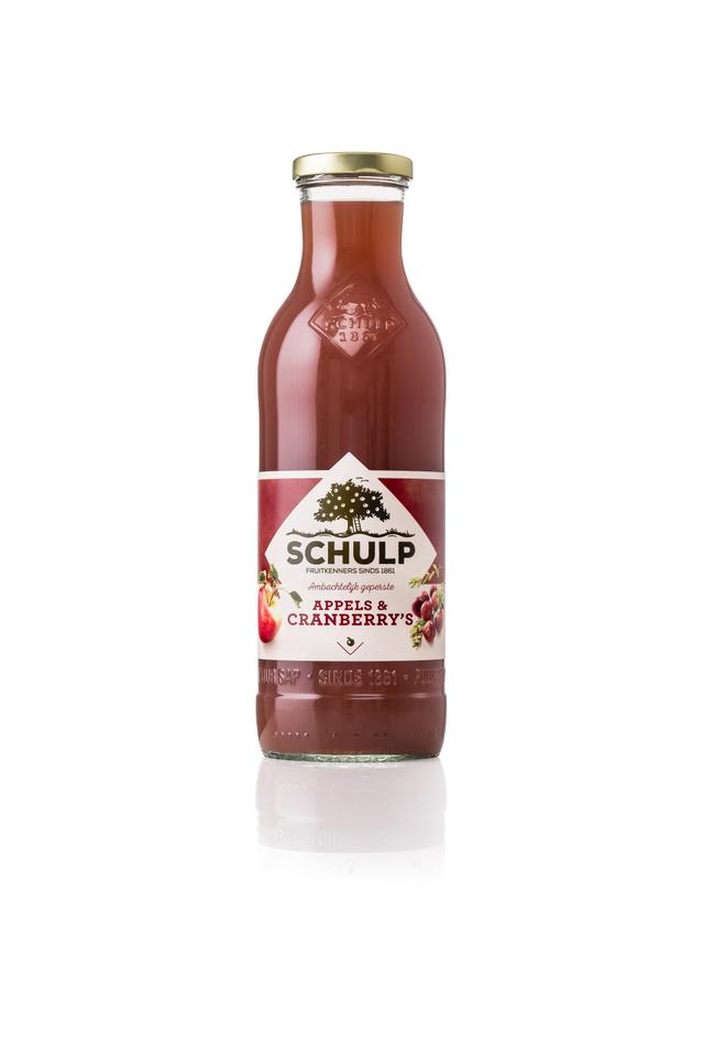 Appel & Cranberry sap, Schulp