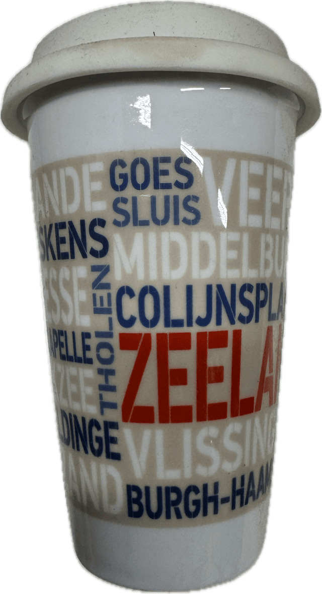 Drinkbeker to Go Zeeuwse Plaatsen