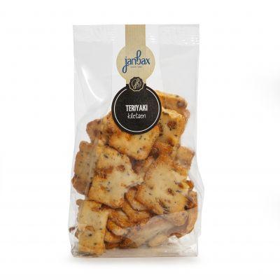 JanBax borrelconcept cellofaan teriyaki kletsen
