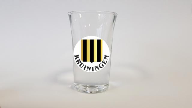 Borrel glaasjes wapen Kruiningen