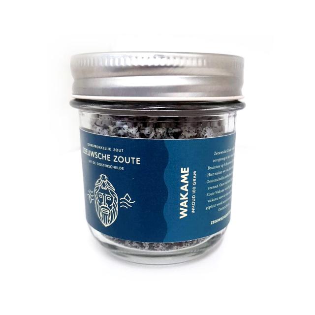 Zeeuwsche Zoute WAKAME GLAZEN POT