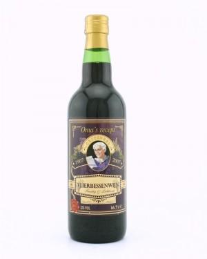 Oma's recept Vruchtenwijn vlierbessen 12%