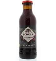 Krachtsap van Schulp Cranberrysap puur biologisch