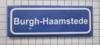 koelkastmagneet plaatsnaambord Burgh-Haamstede