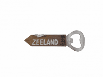 Strandpaal opener en magneet ZEELAND