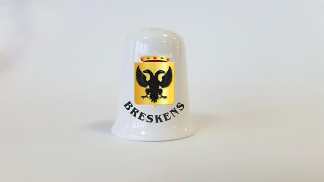 Vingerhoed budget wapen Breskens  in luxe doos
