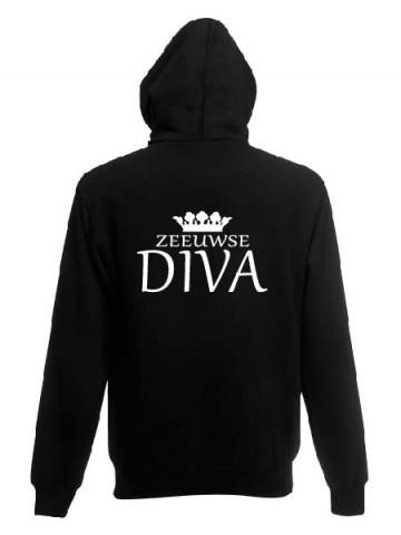 Hoodie Zip Zeeuwse Diva