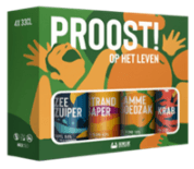 Giftpack PROOST 4 fles Scheldebrouwerij 