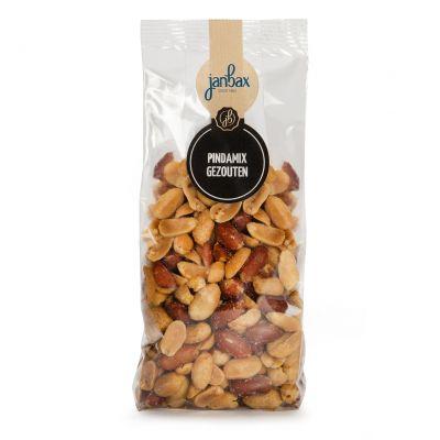 JanBax borrelconcept cellofaan pindamix gezouten