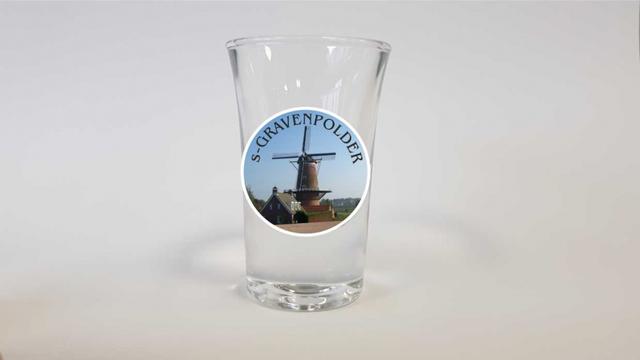 Borrel glaasjes foto 's-Gravenpolder