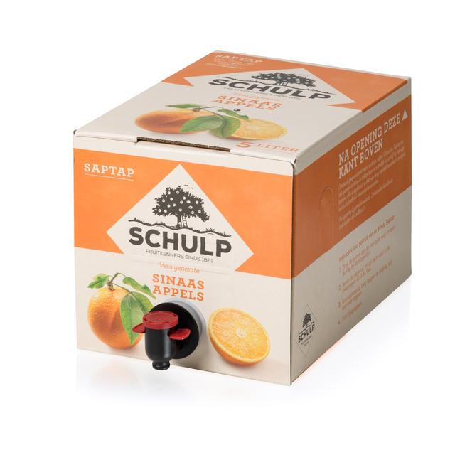 Sinaasappelsap, Schulp