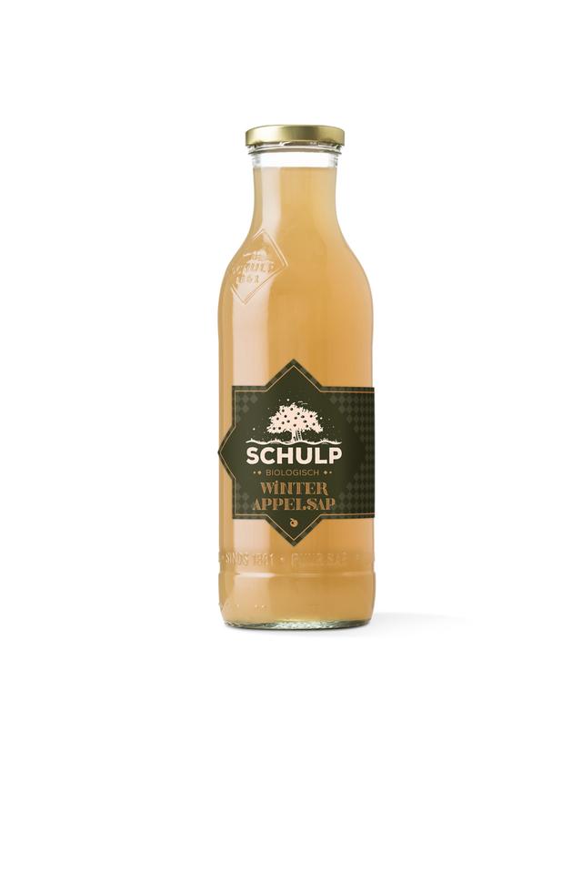 Biologische Winter Appelsap (GROEN ETIKET) Schulp