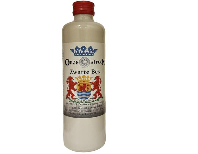 Zwarte Bes likeur Onze streeK 14,5%