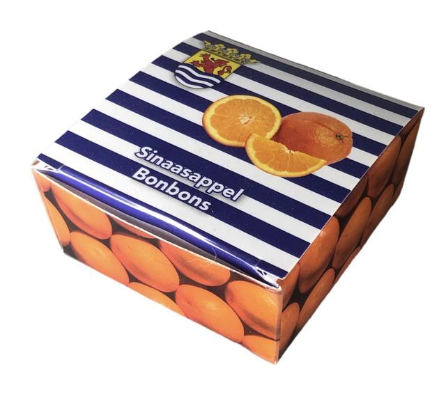 Vruchtendoosje sinaasappel bonbons