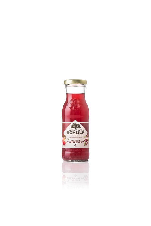 Appel & Cranberry sap, Schulp