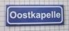koelkastmagneet plaatsnaambord Oostkapelle