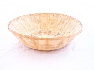Schaal bamboe rond hoog (30 cm)                          