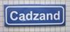 koelkastmagneet Cadzand plaatsnaambord