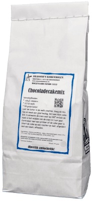 Chocolade Taartmix Biscuitdeeg (kapsel)