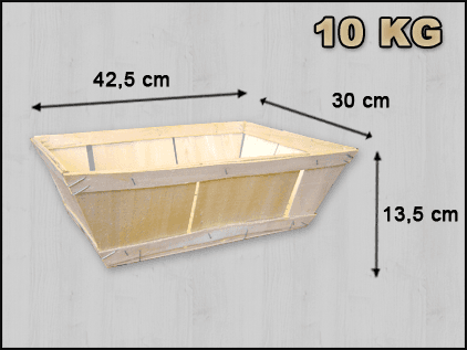 Oestermand rechthoek 10 kilo