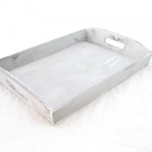 Dienblad grijs 39*29*7 cm