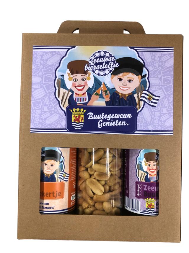 Geschenkverpakking (3 fles) PINDA Buutegeweun genieten
