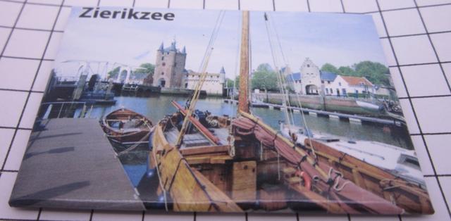 koelkastmagneet boot Zierikzee kleur
