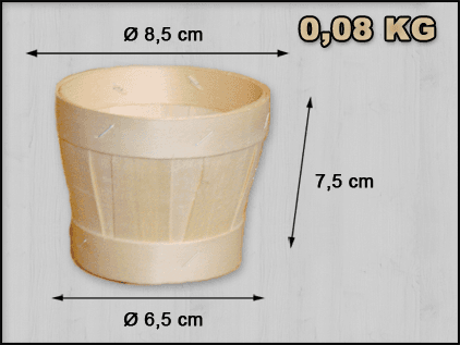 Oestermand Rond 80gr