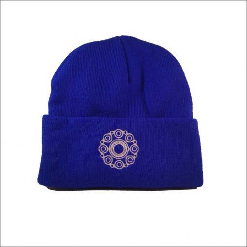 Muts Zeeuwse knoop blauw
