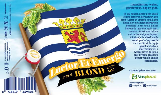 Luctor Et Emergo Blond Beugelkruik 6% vol. alc.