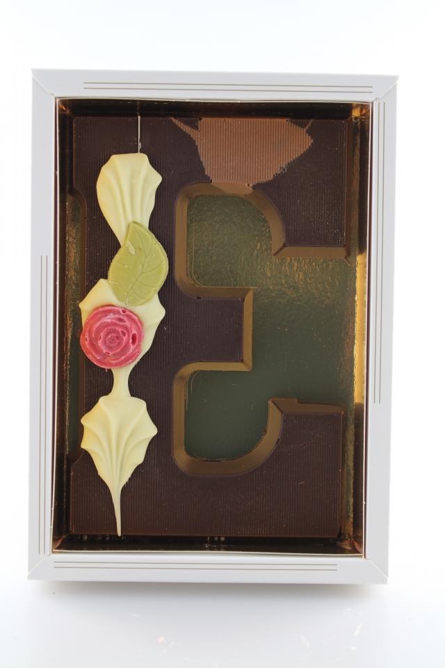 chocoladeletter puur e