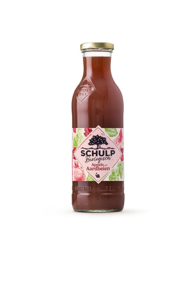 Biologisch Appel & Aardbei Schulp