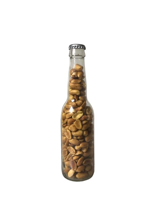 Bierfles Pinda Curry Kruiden