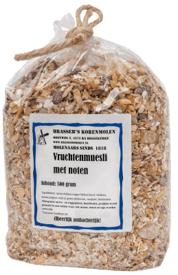 Vruchtenmuesli met noten