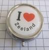 Pillendoosje met spiegel ik hou van Zeeland