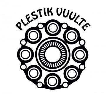 Kliko sticker plestik vuulte wit 