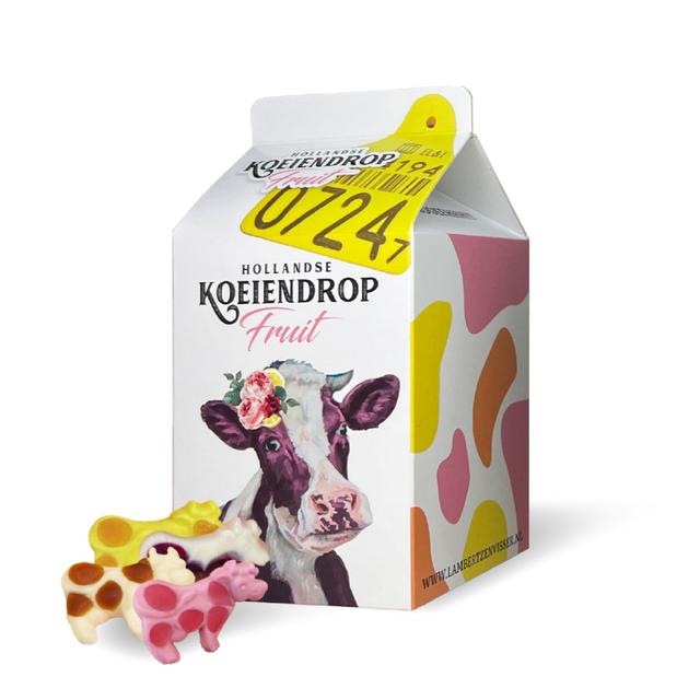 JanBax boerderij lekkernij koeiendrop WINEGUM  melkverpakking