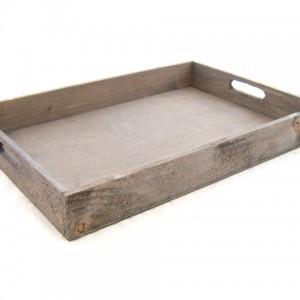 Dienblad oud hout 50*35*6 cm