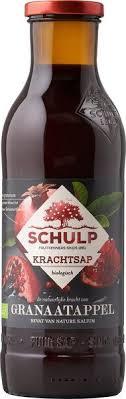 Krachtsap van Schulp Granaatappelsap puur biologisch 