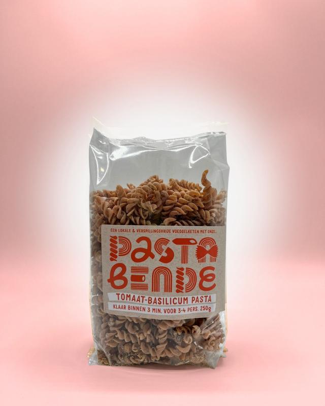 Tomaat-Basilicum Pasta Fusilli (ZAK) De Pastabende