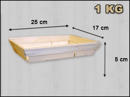 Oestermand rechthoek 1 kilo