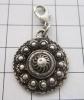 platte Zeeuwse knoop 2 cm met clip