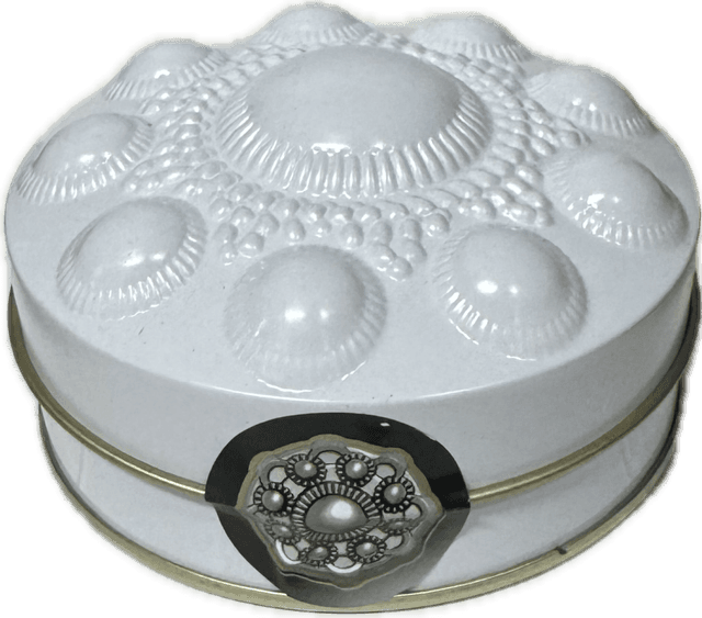 Bewaarblik Zeeuwse Knopendrop LAAG BLIK (wit)