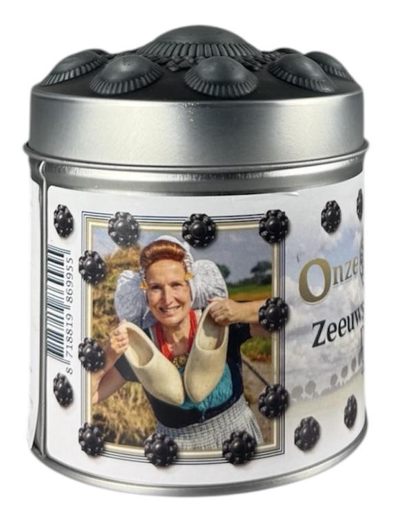 Bewaarblik Zeeuwse Knopendrop Onze streeK (9955-KLEDERDRACHT)