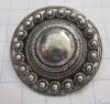 Zeeuwse knop grote bol midden broche