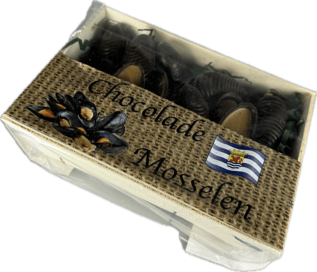 Oestermandje chocolade mosselen